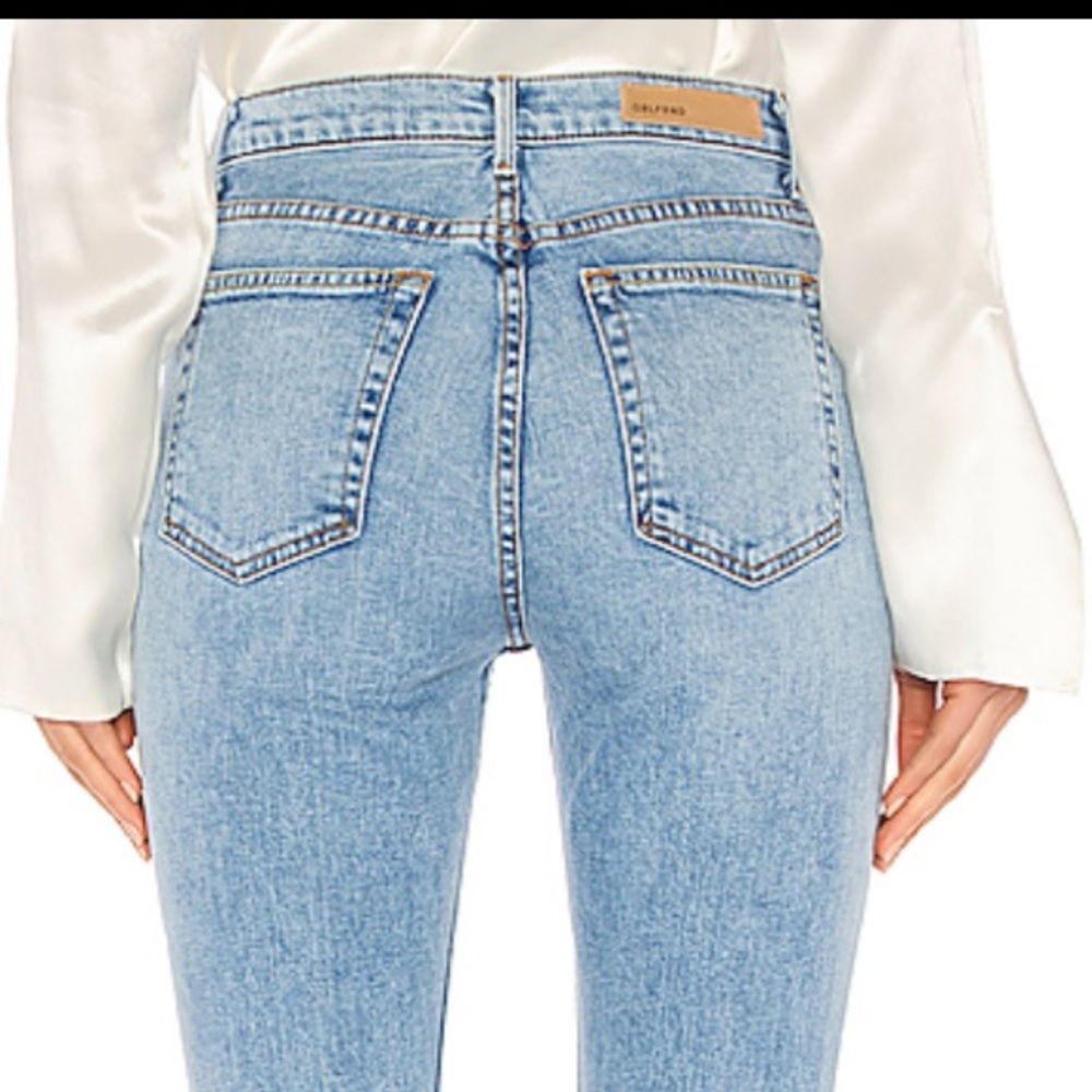 GRLFRND Denim Jean Karolina Women Button Distress - Picture 4 of 7